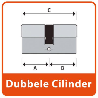 Dubbele Euro Profiel Cilinder SKG