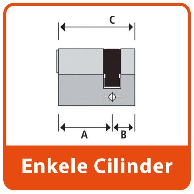 Enkele Profiel Cilinder SKG