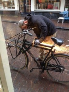 Fietsslot openen Fiets Open Slijpen Slotenmaker Den Haag